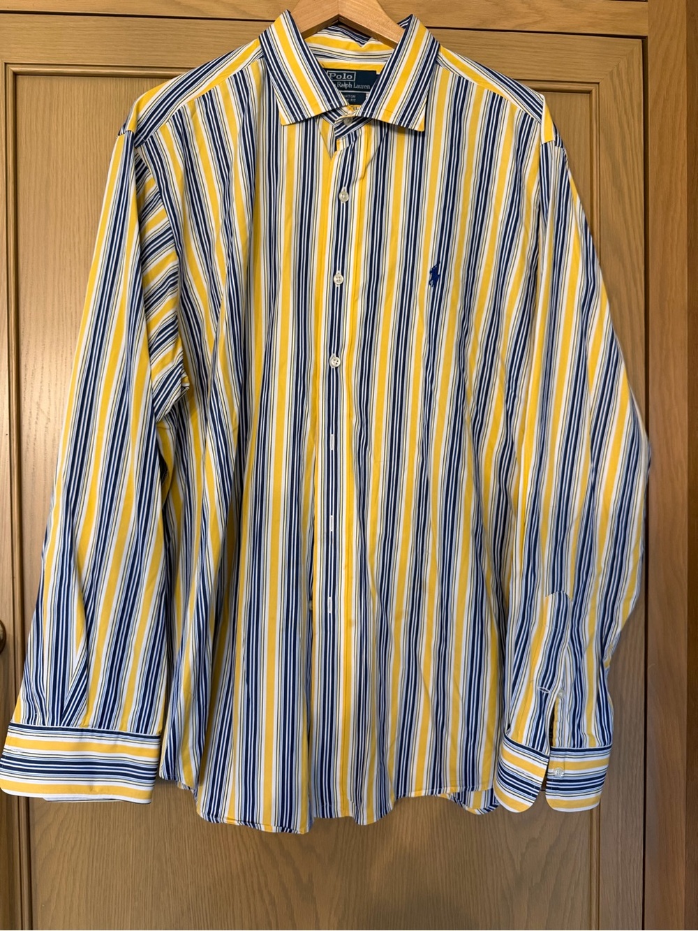 Vintage Polo Ralph Lauren Stanton Classic Fit  Extended Size Stripes / XXL